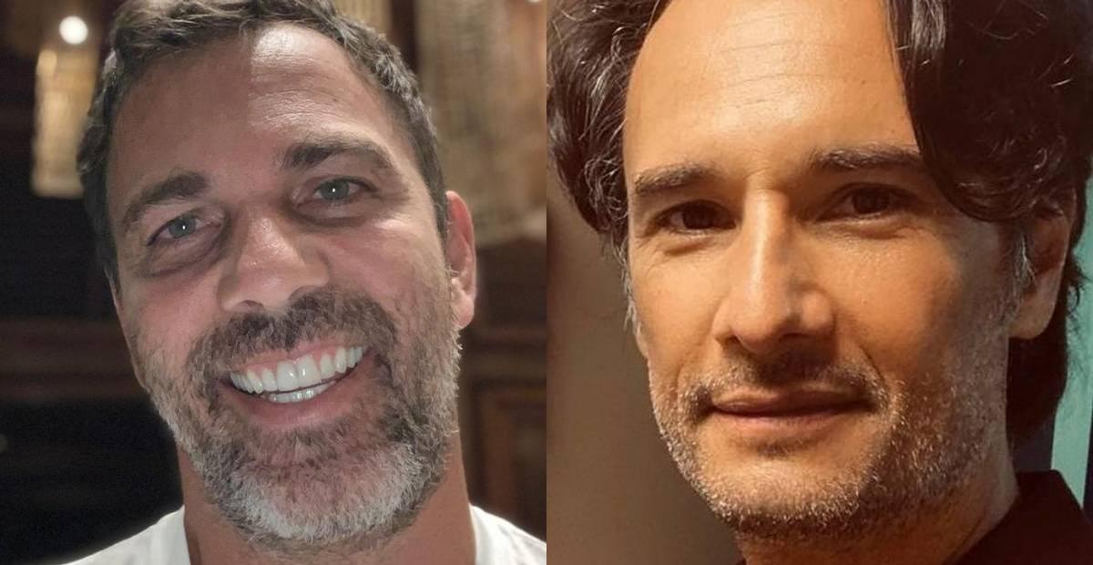 Marcelo Faria resgata clique antigo ao parabenizar Rodrigo Santoro