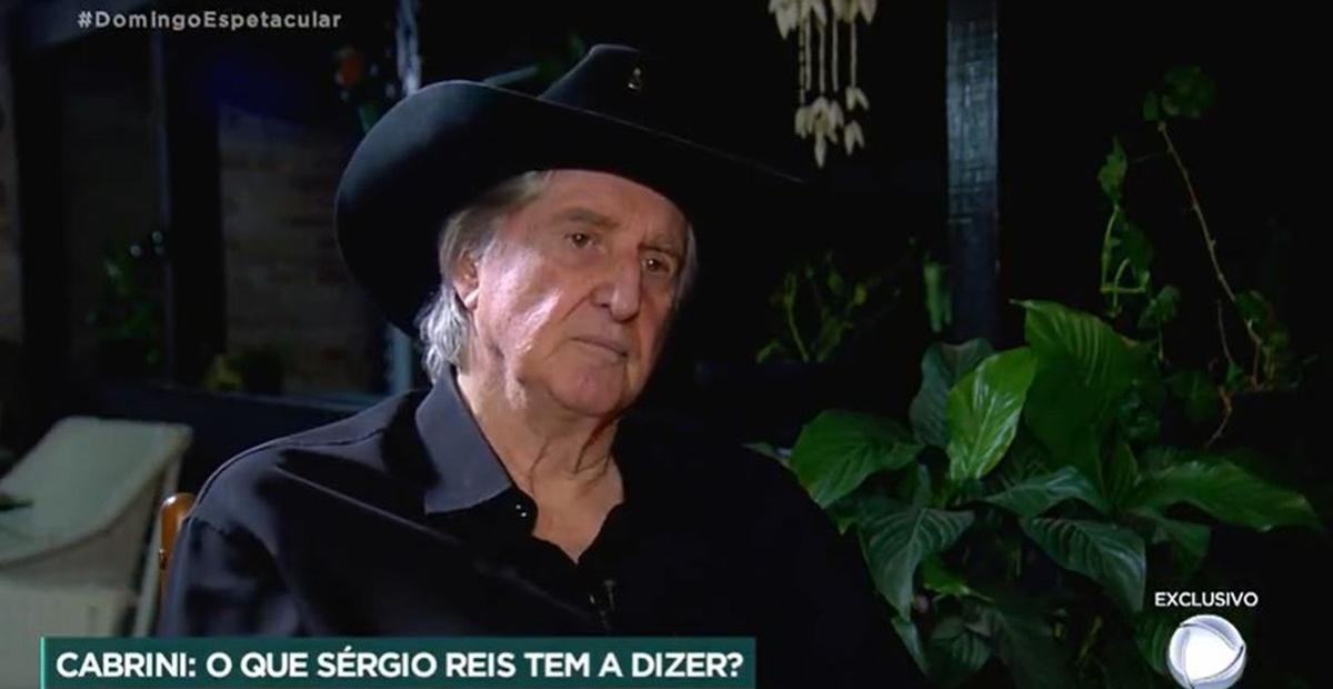 Após polêmica com o STF, Sérgio Reis concede entrevista ao Cabrini: ”Eu errei, quem que não erra?”