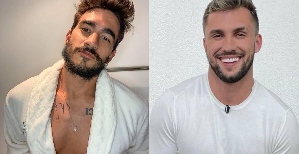 Gui Napolitano celebra encontro com Arthur Picoli: ”Finalmente saiu”
