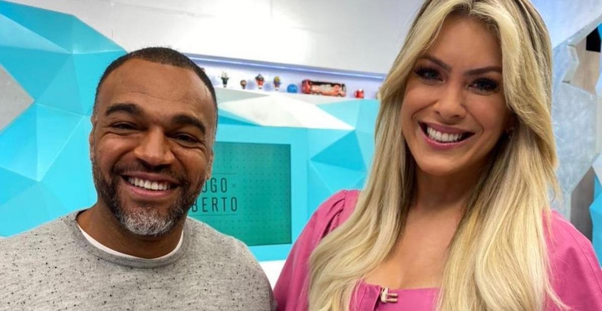 Renata Fan comemora aniversário de Denilson: ”Você mora no meu coração”