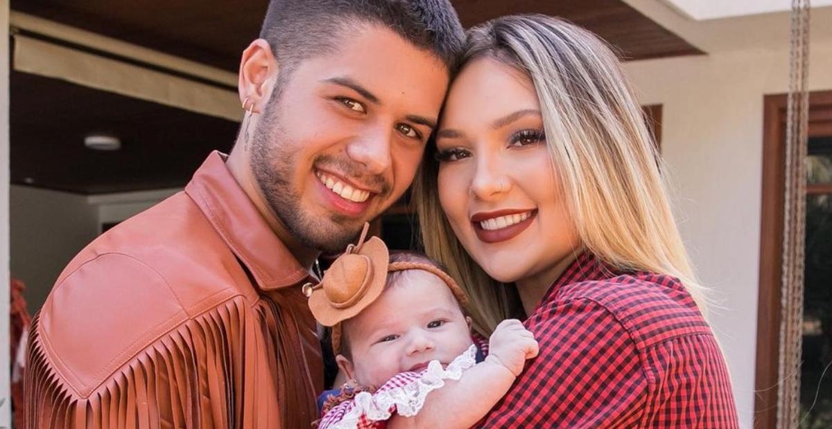 Logo após acordar, Virgínia Fonseca se derrete por Zé Felipe e Maria Alice: ”Amo nossa vida!”