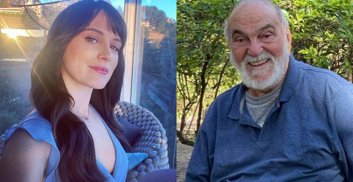 Em dia de TBT, Bianca Bin relembra clique ao lado de Lima Duarte: ”Que presente”