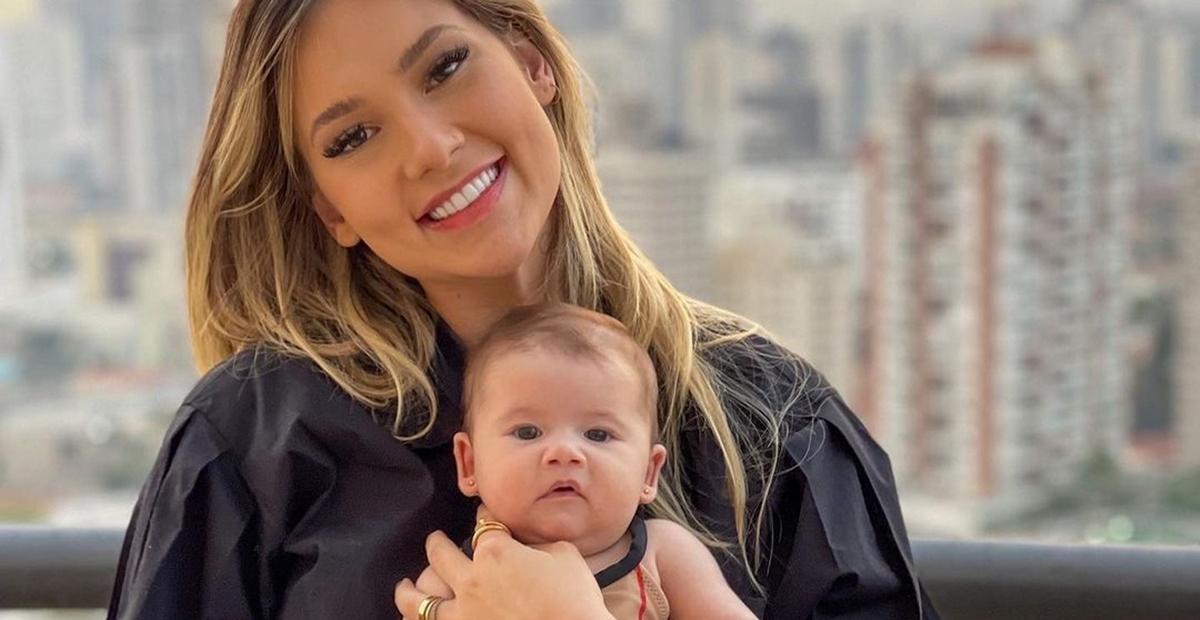 Virginia Fonseca posta clique fofo com a filha e Pedro Leonardo se derrete: ”Linda do tio!”