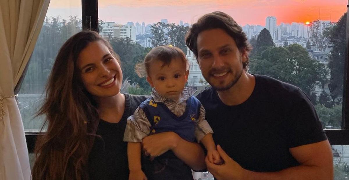Kamilla Salgado e Elieser Ambrosio celebram 11 meses de Bento: ”Bebê incrível”