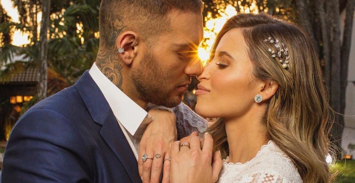 Lorena Carvalho presta linda declaração ao completar um ano de casada com Lucas Lucco