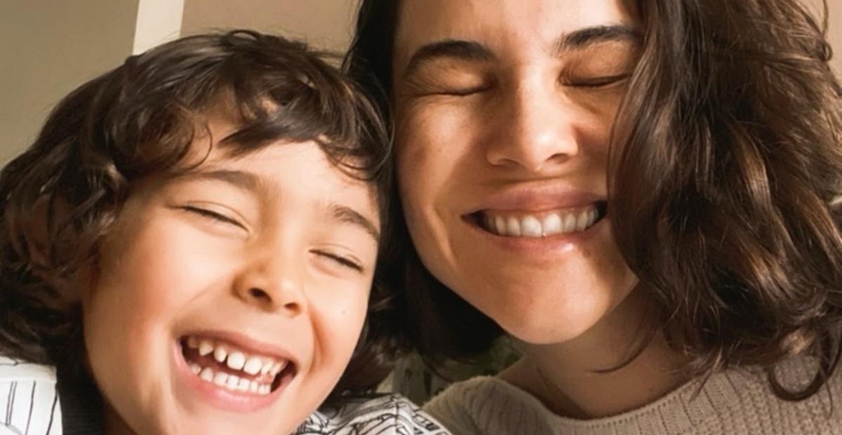 Tainá Müller posta linda foto do filho e se declara: ”Meu menino”