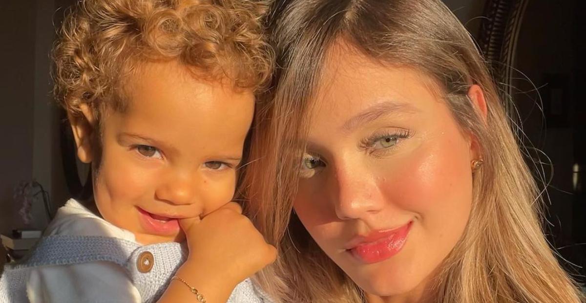 Biah Rodrigues aproveita manhã divertida ao lado do filho, Theo: ”Minha riqueza”