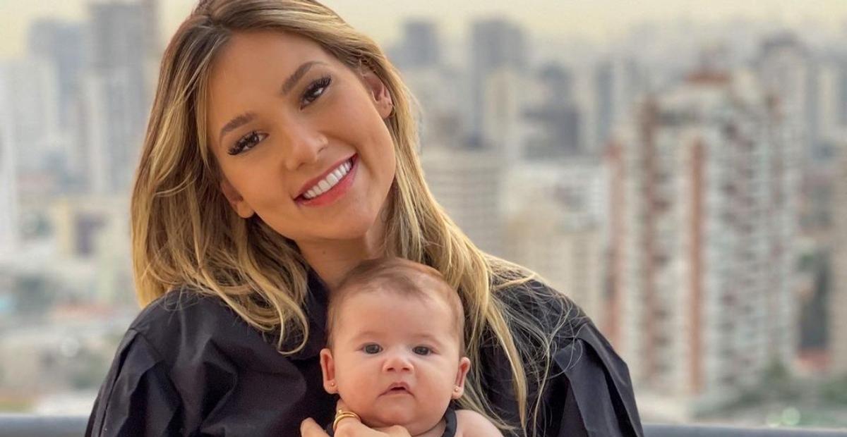 Virginia Fonseca comemora 3 meses da filha e revela que entrou em depressão ao descobrir gravidez: “Minha princesinha!”
