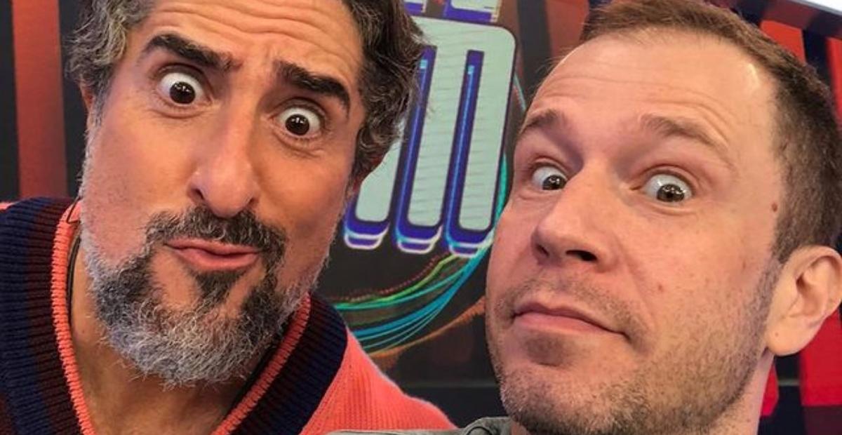 Marcos Mion fala sobre amizade com Tiago Leifert: ”Energia boa!”