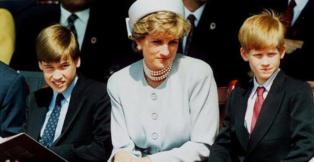 Princesa Diana queria mudar para Califórnia com os filhos Harry e William