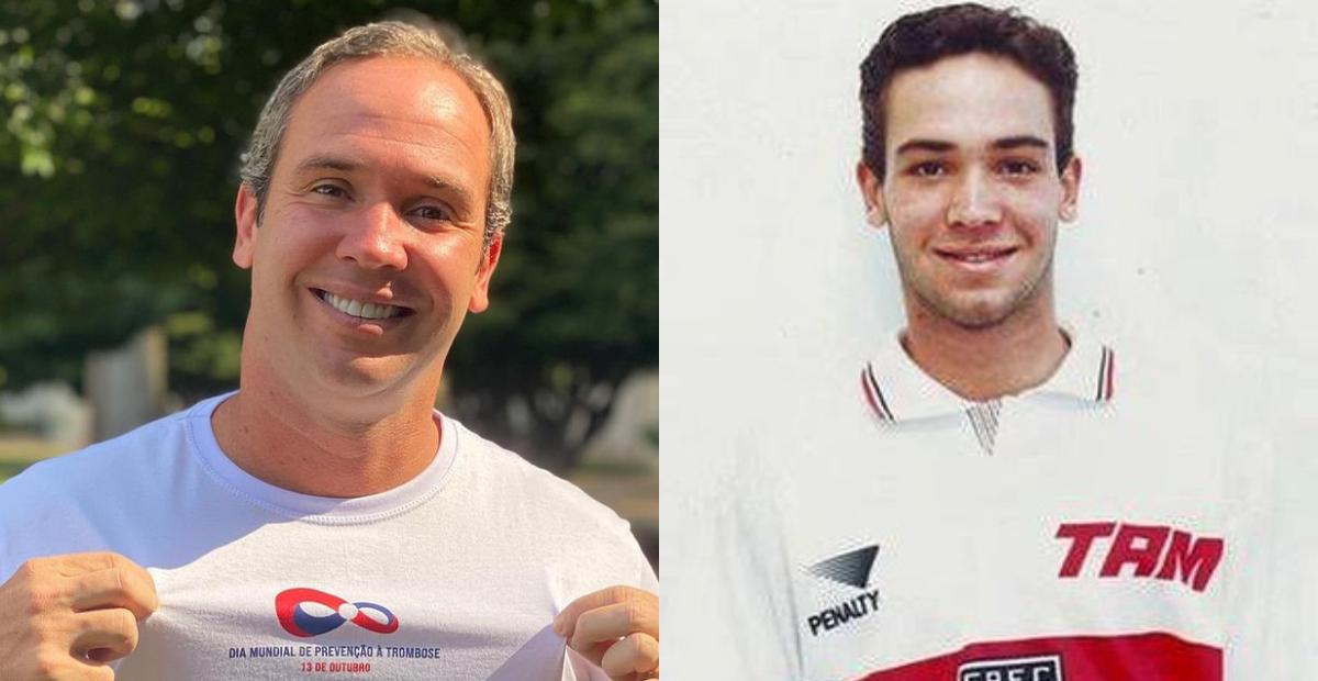 Caio Ribeiro recebe mensagem de apoio do SPFC após revelar tratamento contra o câncer