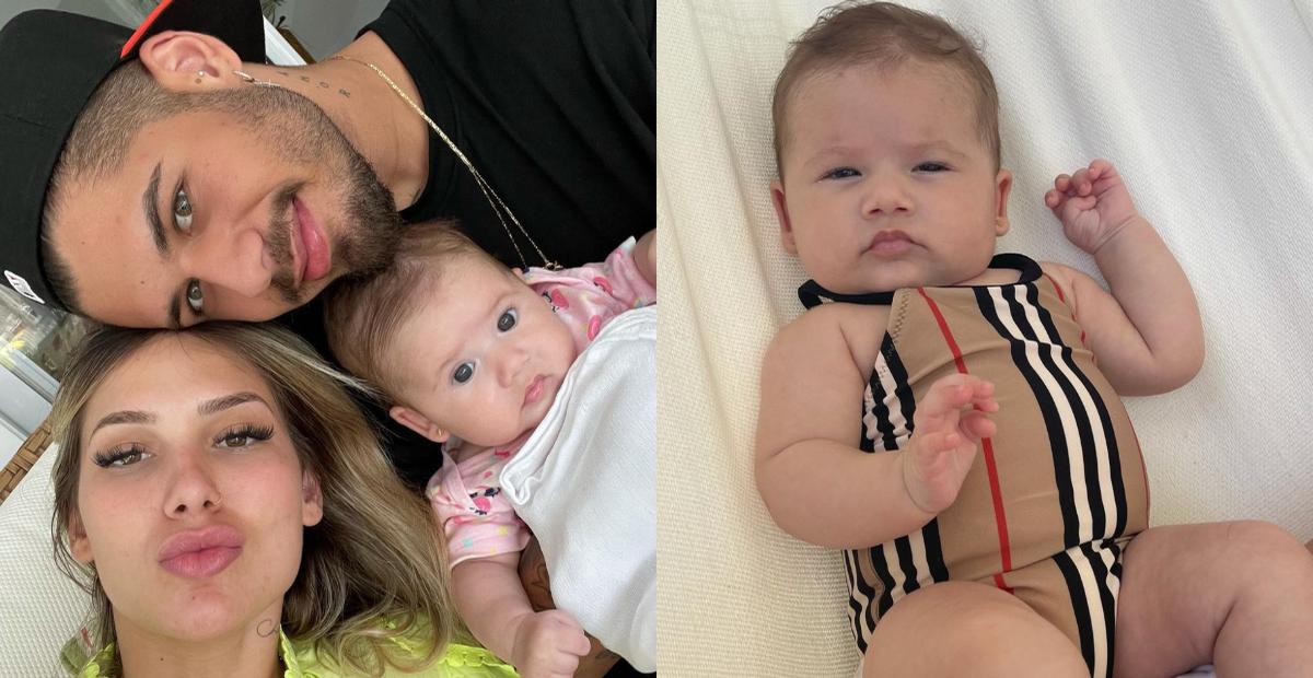 Filha de Virginia Fonseca e Zé Felipe surge com maiô grifado de R$925: “Curtindo meu domingão!”