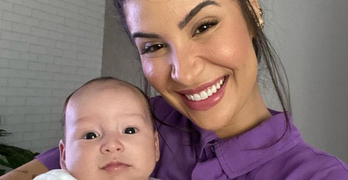 Bianca Andrade encanta os seguidores ao mostrar o filho Cris sorrindo: ”Mais lindo do mundo”
