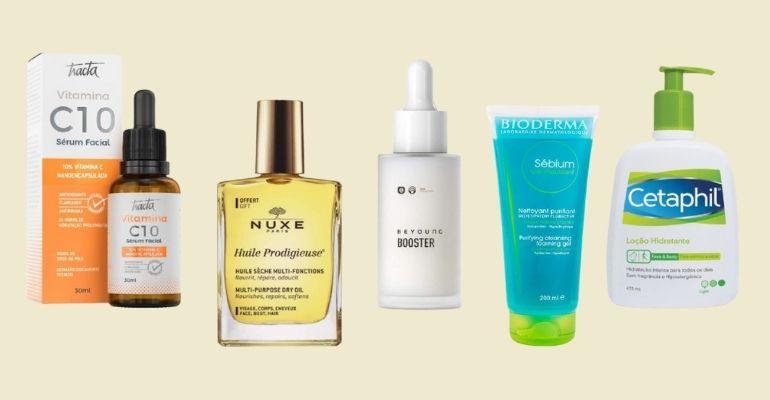 Rosto e corpo: 11 produtos para cuidados com a pele em oferta
