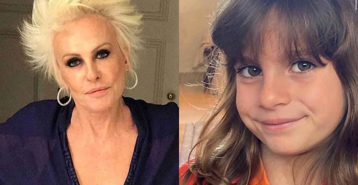 Ana Maria Braga celebra sete anos da neta com clique encantador e deixa web apaixonada: ”Linda”