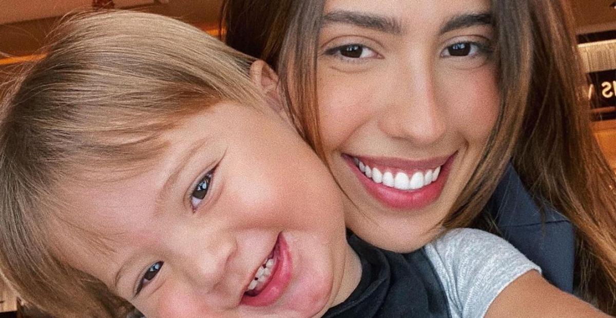 Gabi Brandt se derrete ao publicar clique do filho, Davi: ”Tempo, vai devagar…”