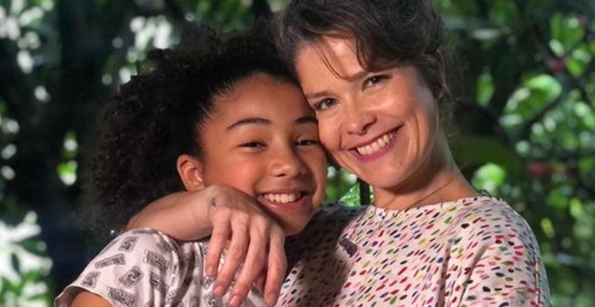 Samara Felippo comemora vacinação da filha, Alícia, contra a covid-19
