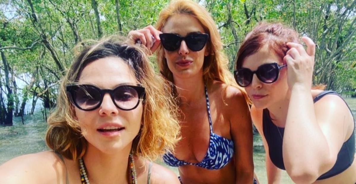 Tainá Müller relembra passeio ao lado de Titi Müller e Rafa Brites: ”Com as rainhas”
