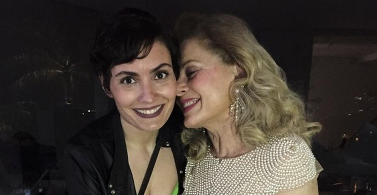 Vera Fischer relembra registro especial ao lado de sua filha, Rafaela