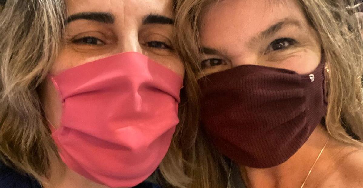 Cristiana Oliveira registra encontro com Gloria Pires: ”Minha amiga há 44 anos”