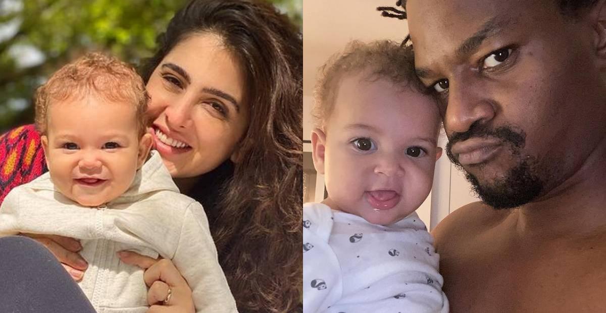 David Junior e Yasmin Garcez celebram os nove meses da filha: ”Puro aprendizado”