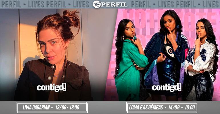 De Lívia Dabarian a Rebeca Dantas – (Stylist da Juliette). Lives exclusivas da Editora Perfil