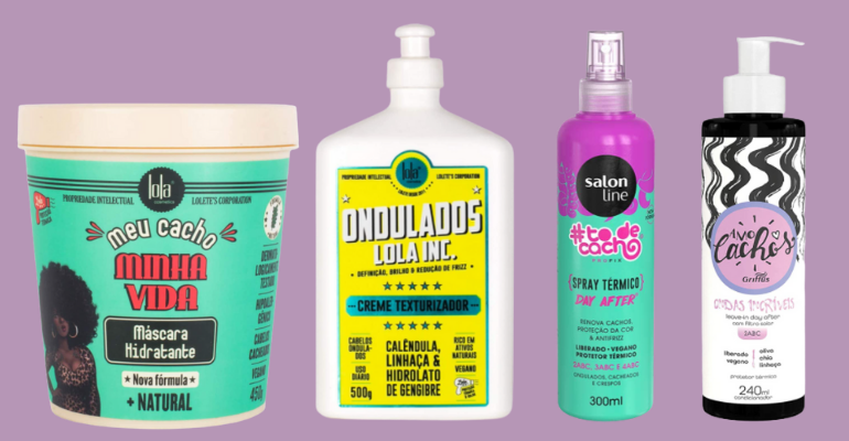Cachos e ondas: 7 produtos para a rotina de cuidados com o cabelo