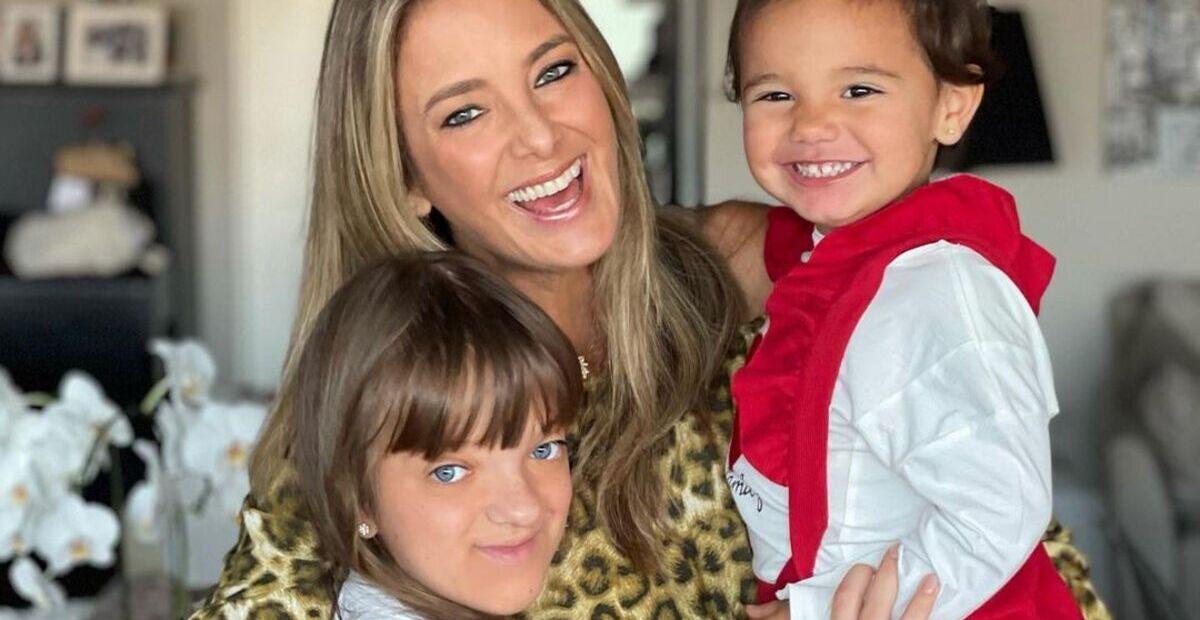 Em dia de folga, Ticiane Pinheiro faz surpresa para Rafaella Justus com a filha caçula