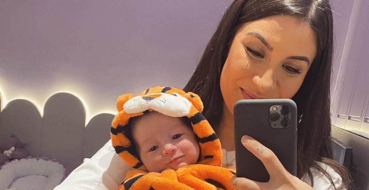 Bianca Andrade encanta ao celebrar os dois meses do filho, Cris: ”Tão lindo”