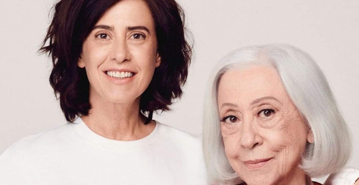 Fernanda Montenegro publica linda foto em homenagem ao aniversário da filha, Fernanda Torres