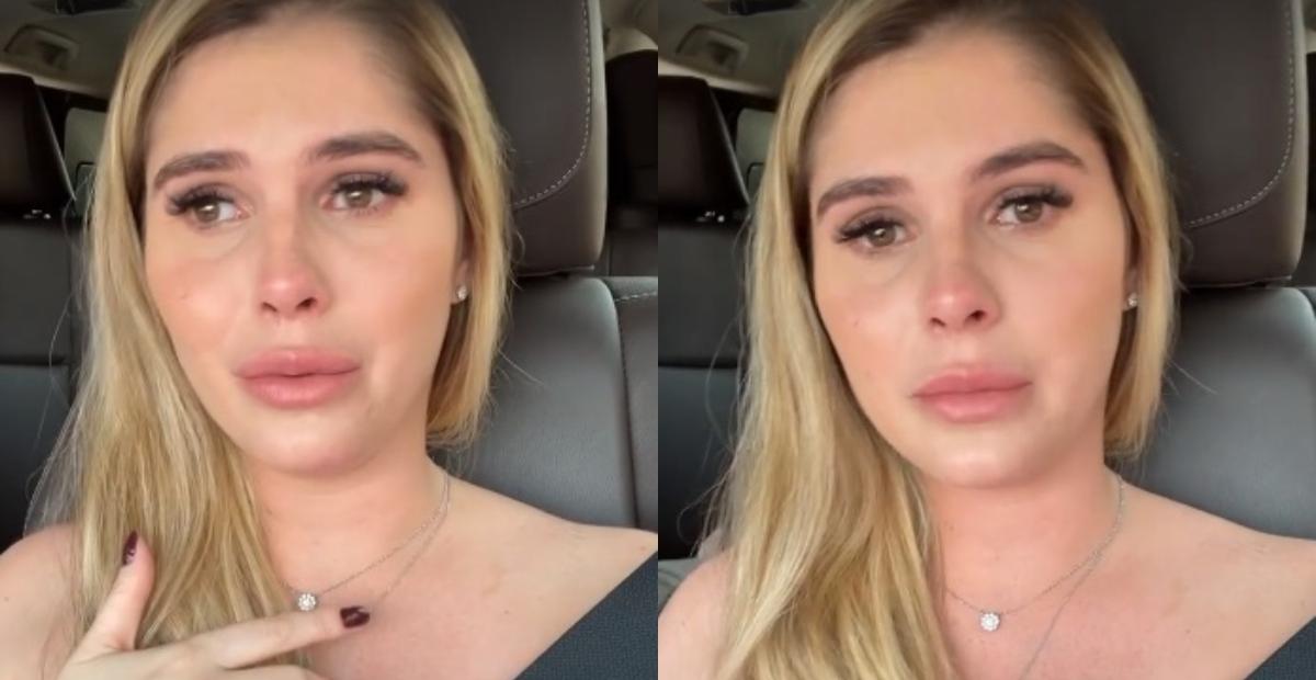 Grávida de gêmeos, Bárbara Evans chora ao revelar que perdeu um dos bebês: ”O coraçãozinho parou”