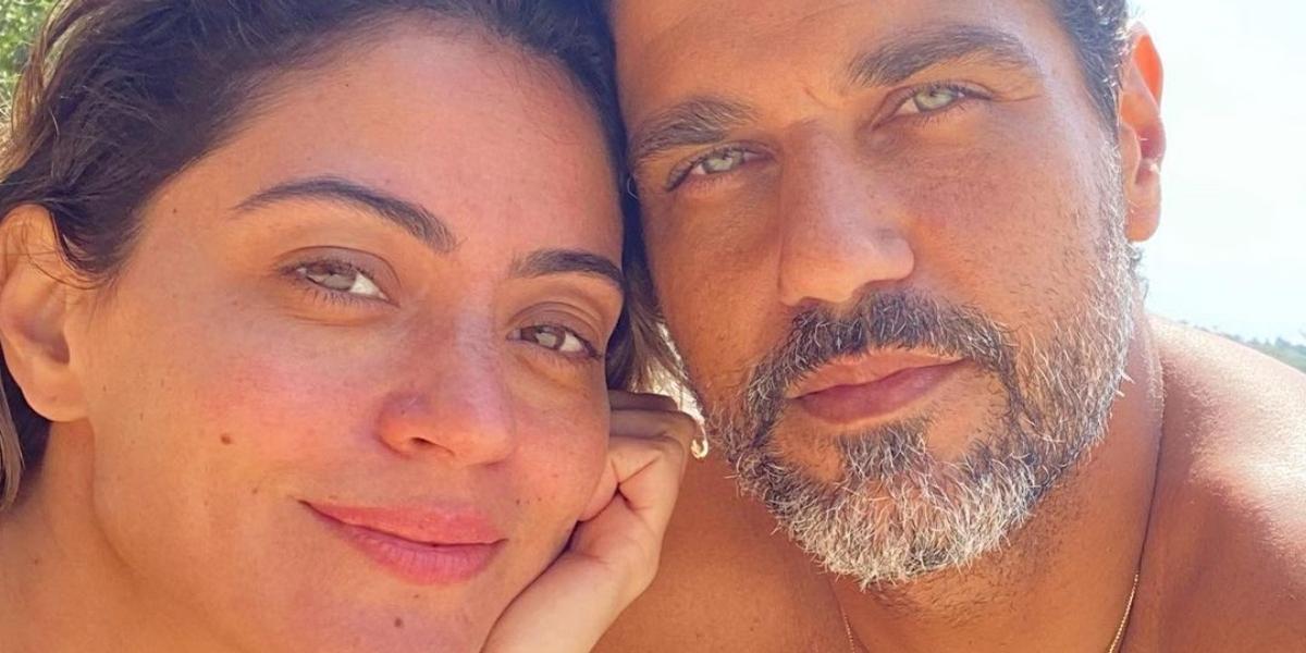 Carol Castro divide momento de carinho com Bruno Cabrerizo e deixa web apaixonada: ”Lindos”