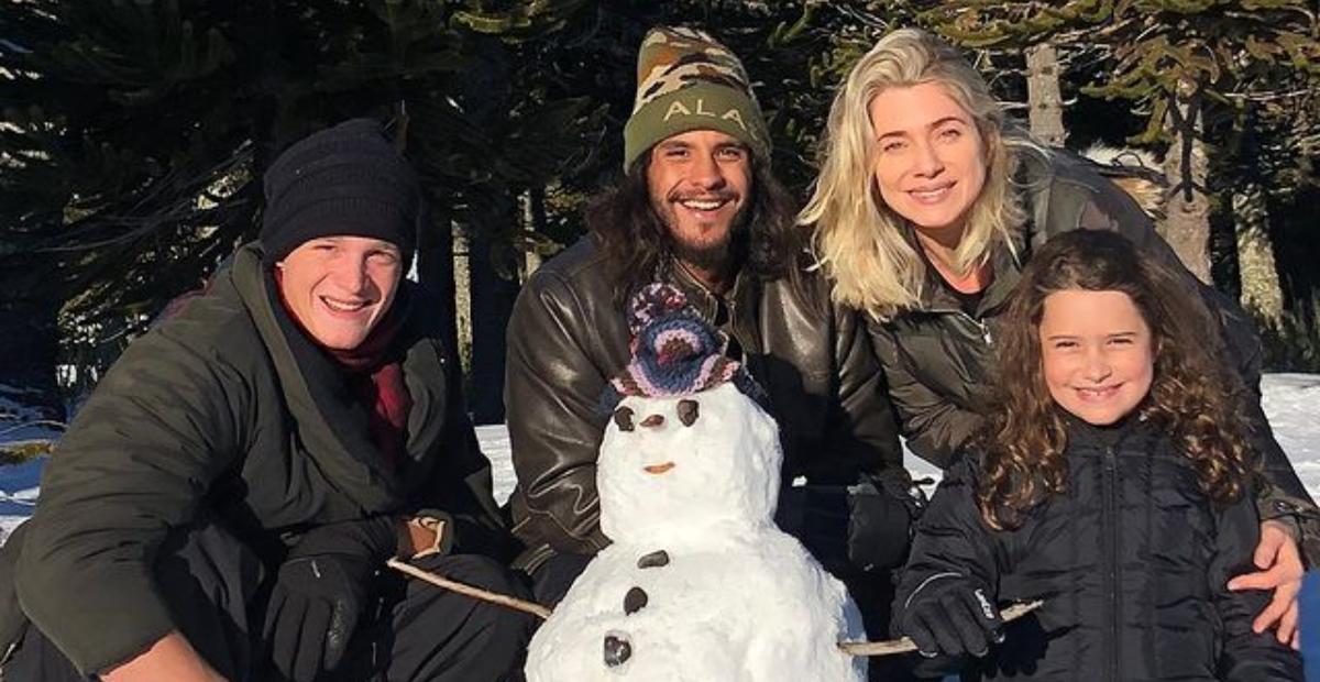 Letícia Spiller abre álbum de fotos de viagem em família pelo Chile: ”Muitas saudades…”