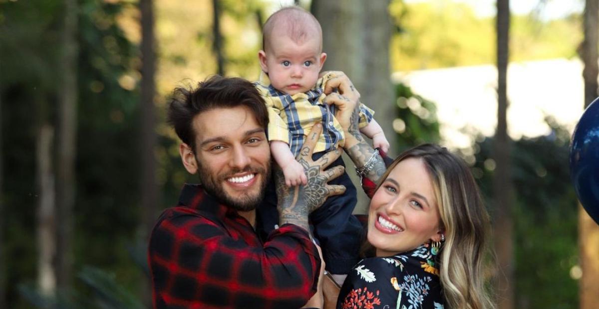 Lucas Lucco e Lorena Carvalho falam sobre a introdução alimentar do filho, Luca