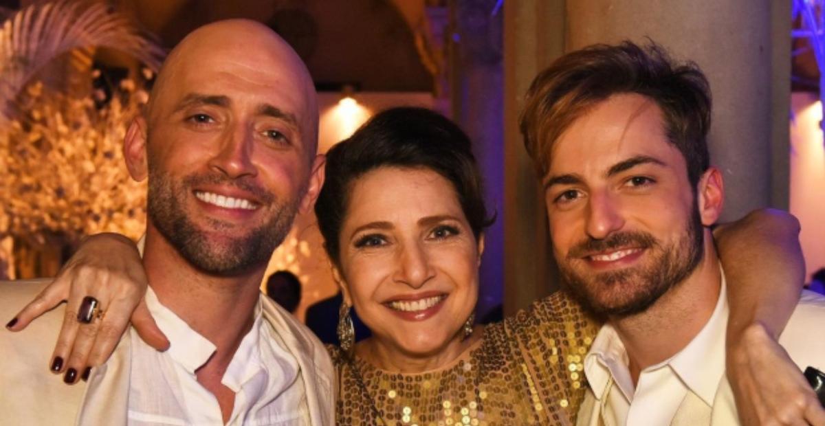 Thales Bretas posta foto de seu casamento com Paulo Gustavo e homenageia Malu Valle: ”Te amo”