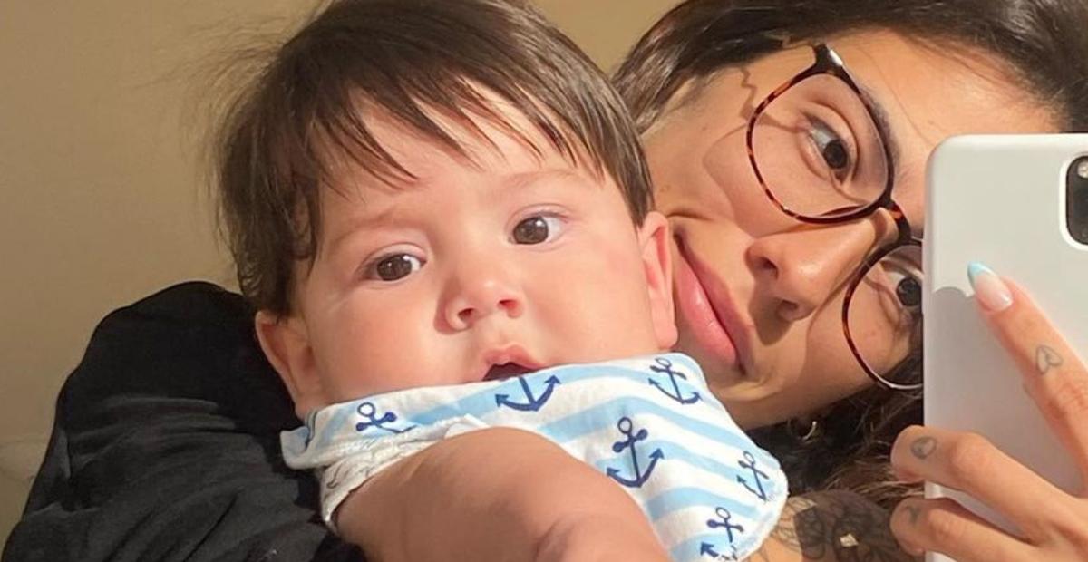 Gabi Brandt flagra Henri mostrando os primeiros dentinhos e encanta web: ”Bebê mais fofo”