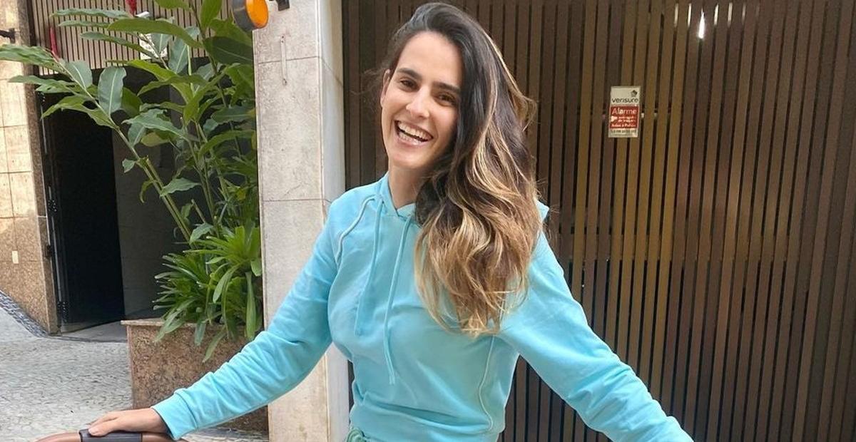 Marcella Fogaça relembra fotos com a evolução de seu barrigão e revela: ”Amei ficar grávida”