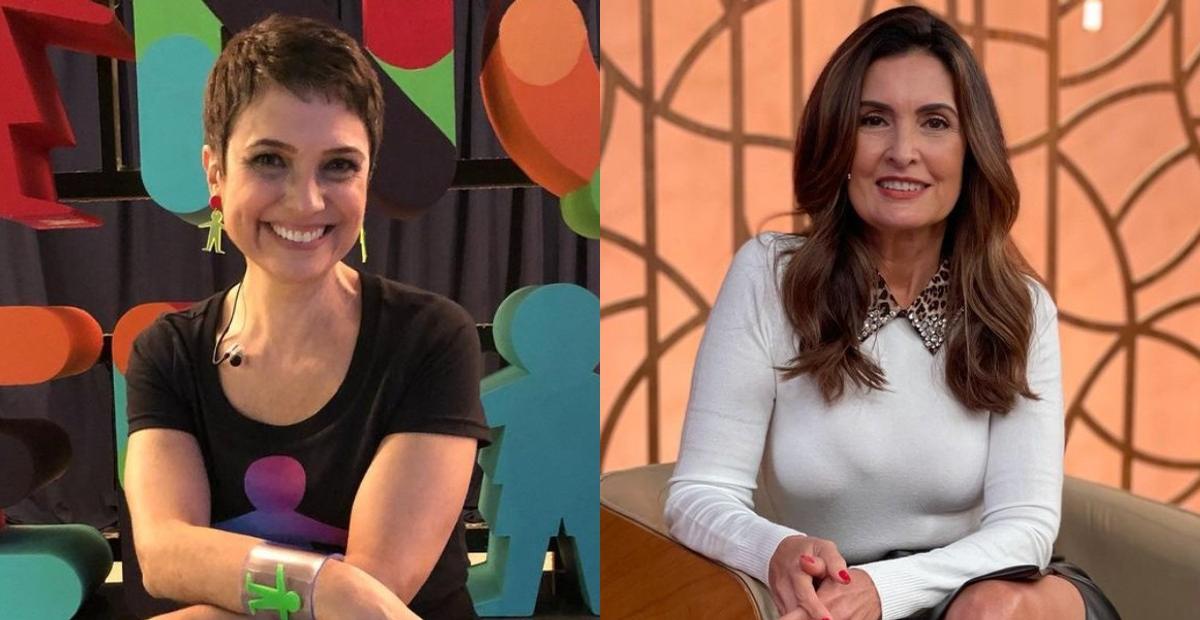 Sandra Annenberg resgata foto antiga para homenagear o aniversário de Fátima Bernardes