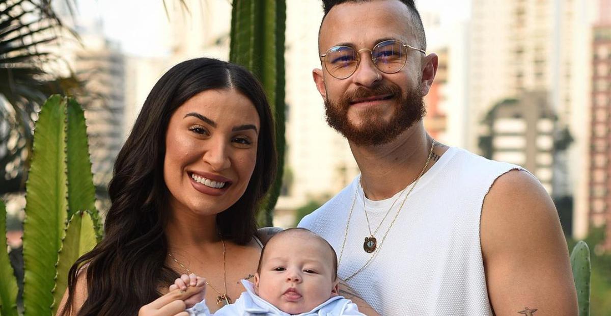 Bianca Andrade e Fred celebram 2 meses do filho, Cris, com festinha temática