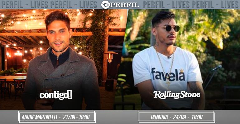 De André Martinelli a Hungria. Confira a agenda de lives exclusivas da Editora Perfil