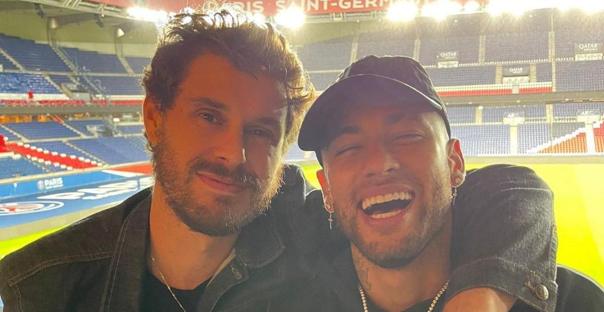 Neymar Jr. e Bruninho se encontram em Paris: ”Só palhaçada!”