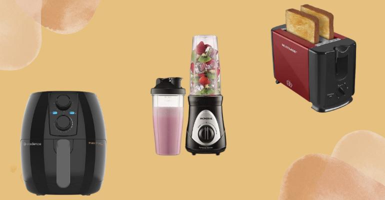 Eletroportáteis: 8 opções incríveis que serão grandes aliadas na cozinha