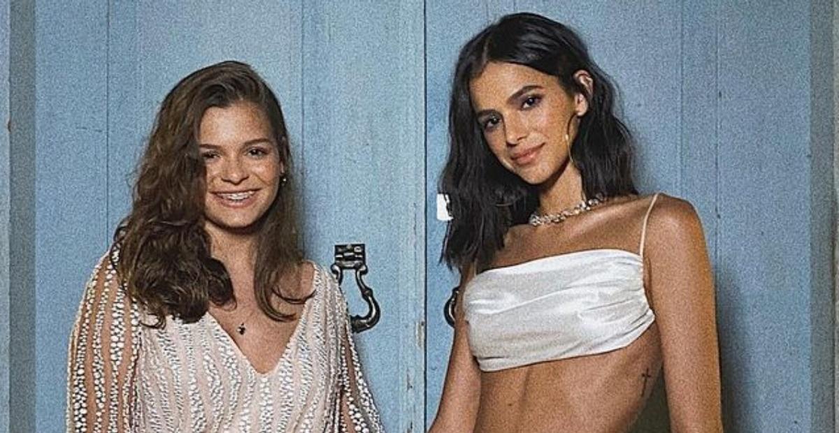 Bruna Marquezine mostra detalhes da comemoração de aniversário da irmã, Luana