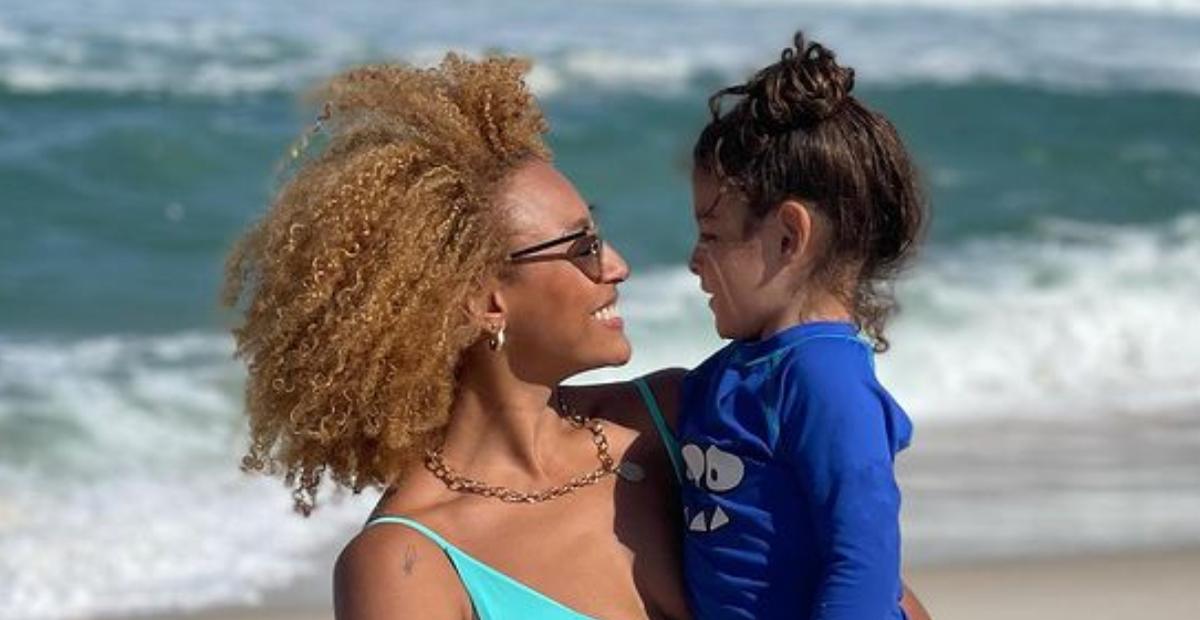Sheron Menezzes posta cliques encantadores do filho e se derrete: ”Sou completamente apaixonada”