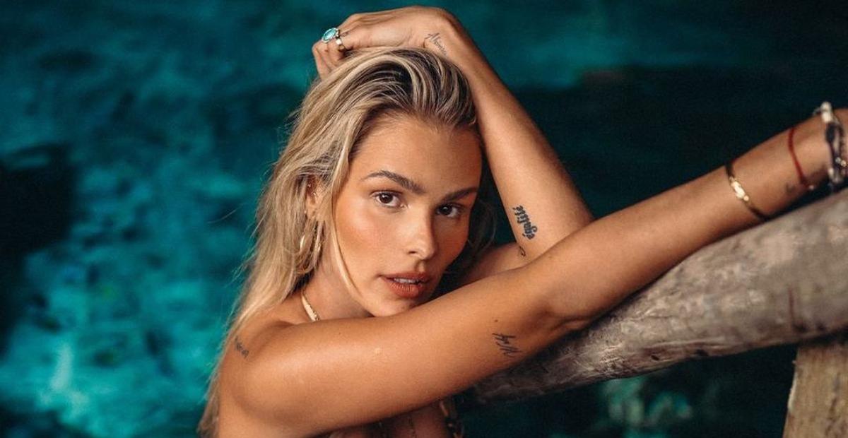 Yasmin Brunet mostra corpão sarado em foto de biquíni e arranca elogios da web: ”Perfeição”