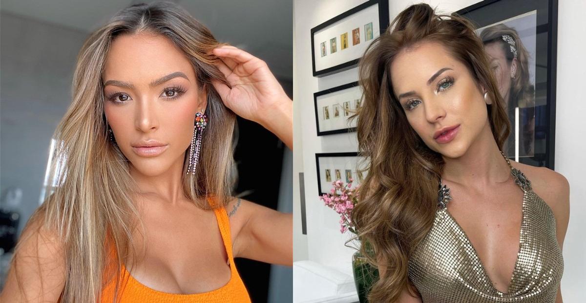 Gabi Luthai surge em fotos com Gabi Martins e revela: ”As pessoas confundiam a gente”