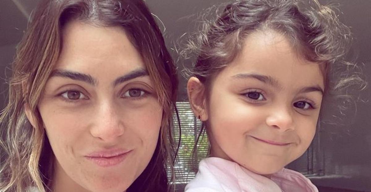 Mariana Uhlmann faz desabafo sobre relação da filha, Maria, com o irmão caçula