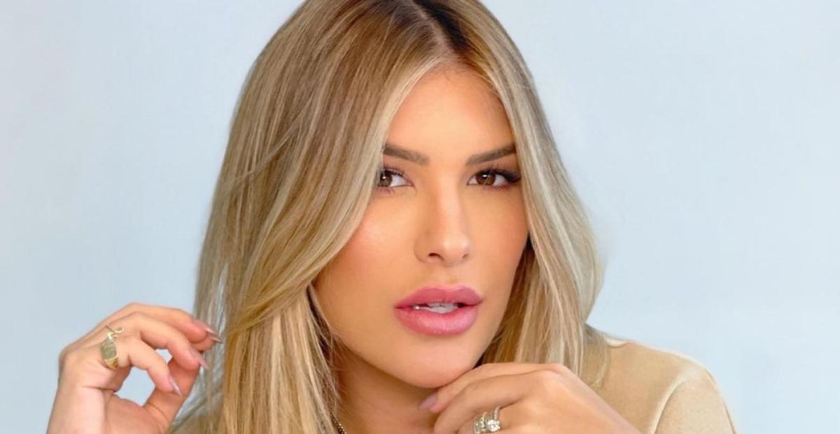 Nua, Lore Improta exibe barrigão na reta final da gravidez em clique deslumbrante: ”Perfeição”