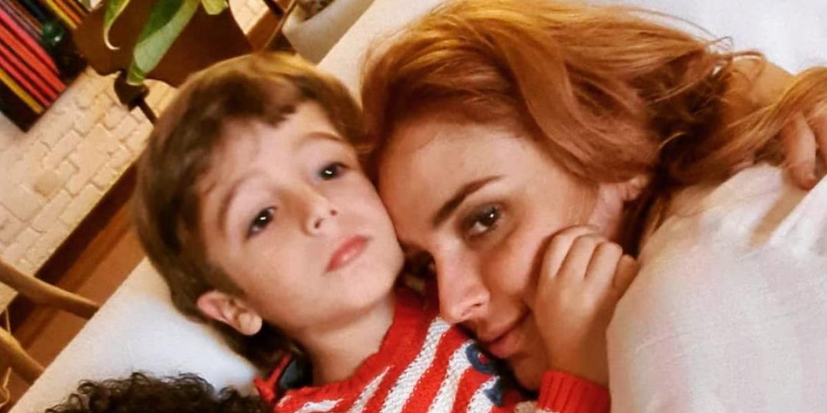 Rafa Brites relembra momentos difíceis do parto primeiro filho, Rocco: ”Me abalei”