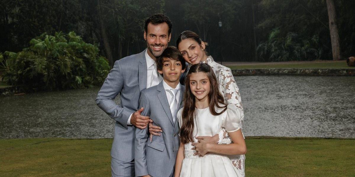 Carol Celico e Eduardo Scarpa celebram casamento com festa no interior de São Paulo